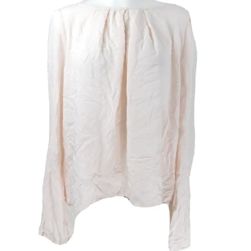Free People Pink Open String Back Top